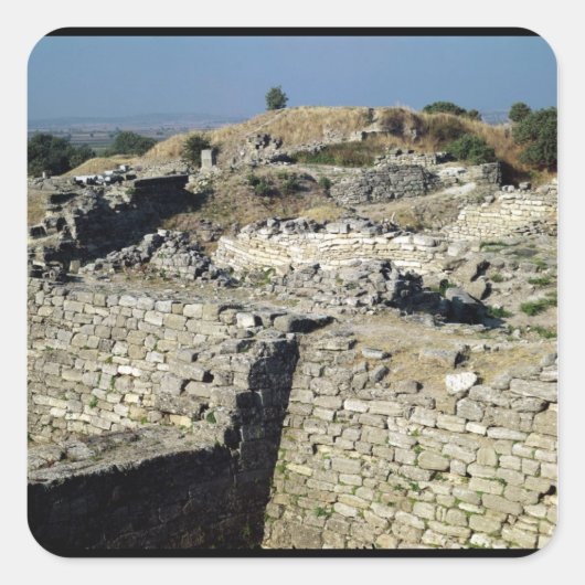 場所ヒサリクのマウンド スクエアシール (正面)