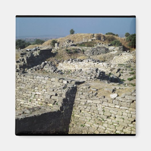 場所ヒサリクのマウンド マグネット (正面)