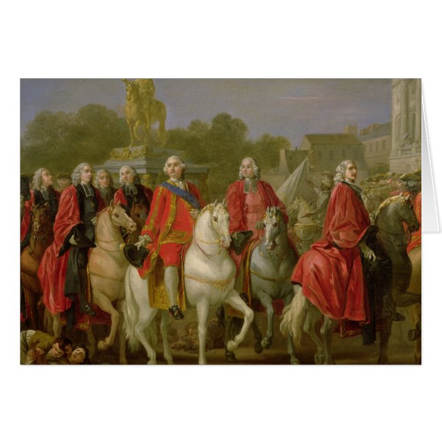 場所ルイの就任式XV (正面横)