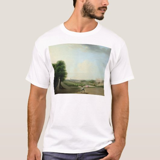 場所ルイの建築XV Tシャツ (正面)