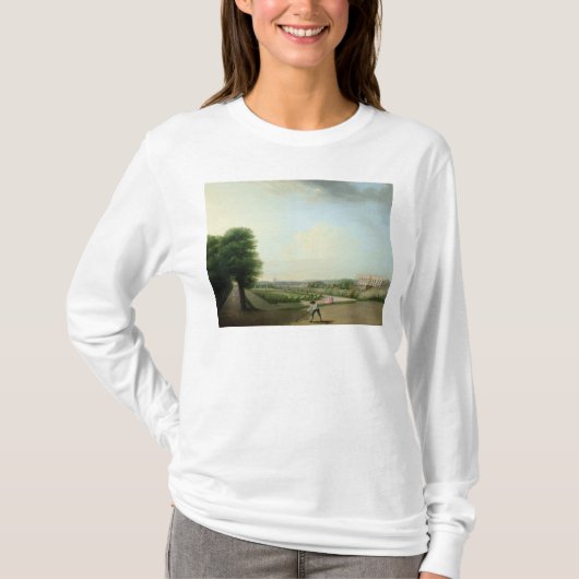 場所ルイの建築XV Tシャツ (正面)