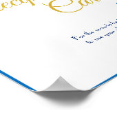 場所レシピカードシャワーサイン ポスター (角)