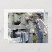 場所失った- alte Lokomotive -詳細 ポストカード (正面/裏面)