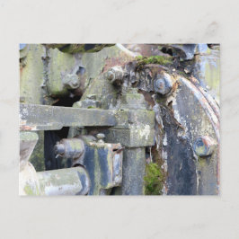 場所失った- alte Lokomotive -詳細 ポストカード