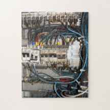 場所失った- Alter Schaltschrank