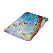 場所引用文観覧車ローラーコースター写真 バスマット (アングル)