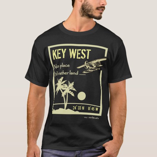 場所無し… Key West Tシャツ (正面)
