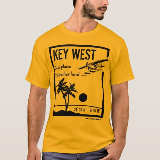 場所無し… Key West Tシャツ (正面)