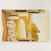 "場所" – 中東/オリエント砂漠絵を描の ジグソーパズル (横)