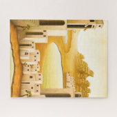 "場所" – 中東/オリエント砂漠絵を描の ジグソーパズル (横)