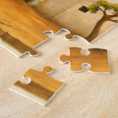 "場所" – 中東/オリエント砂漠絵を描の ジグソーパズル (側面)