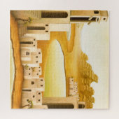 "場所" – 中東/オリエント砂漠絵を描の ジグソーパズル (横)