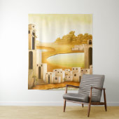 "場所" – 中東/オリエント砂漠絵を描の タペストリー (インサイチュ)