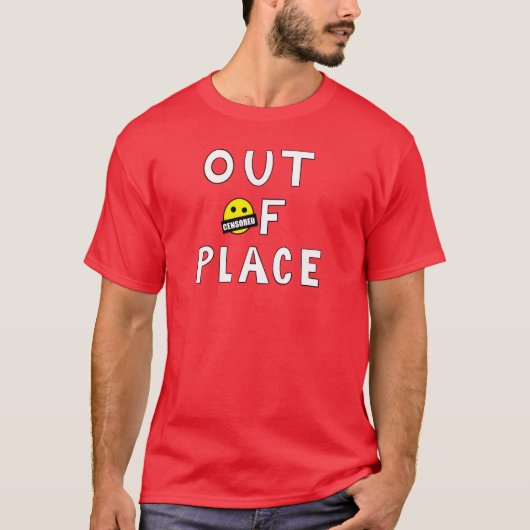 場違いなシャツ Tシャツ (正面)