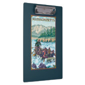 場面をいかだで運ぶMassachusettsRiver クリップボード (右)