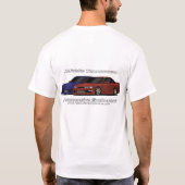 場面役人のTシャツを競争させるナッシュビル Tシャツ (裏面)