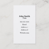 場面板 名刺 (裏面)