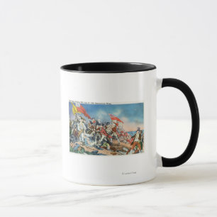 場面- Charlestown、MAバンカーヒルの戦い マグカップ
