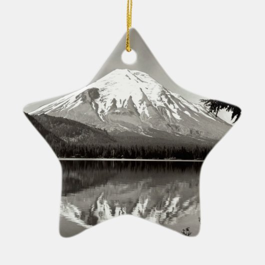 場面Mount Saint Helensのspirit湖 セラミックオーナメント (正面)