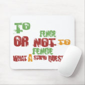 塀に マウスパッド (マウス)