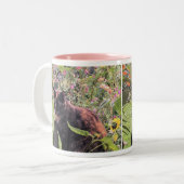 塀のサラ ツートーンマグカップ (正面左)