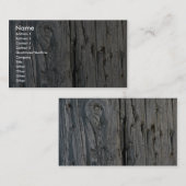 塀のポストのクローズアップ 名刺 (正面/裏面)