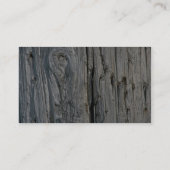 塀のポストのクローズアップ 名刺 (裏面)