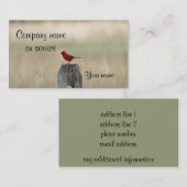 塀のポストの北の基本的な地位 名刺 (正面/裏面)