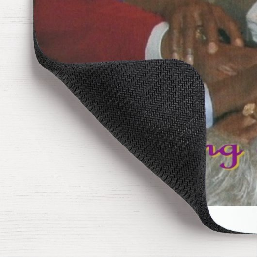 塀を造ること マウスパッド (コーナー)