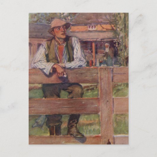 塀 ポストカード (正面)