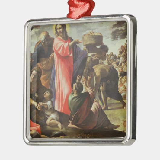 塊および魚の乗法 メタルオーナメント (左)