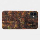 塊状の斑点と皮膚の茶色とサンゴの汚れ Case-Mate iPhoneケース (裏面(横))