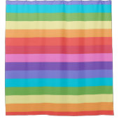 塊状キャンディストライプFC シャワーカーテン (正面)