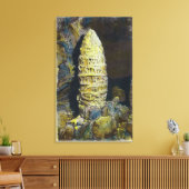 塔のクローズアップ中国の表示 キャンバスプリント (インサイチュ (リビング))