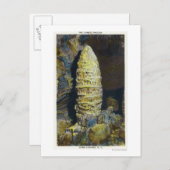 塔のクローズアップ中国の表示 ポストカード (正面/裏面)