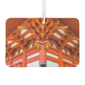 塔のボトムアップの視点、宮島 カーエアーフレッシュナー (裏面)