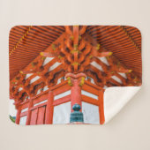 塔のボトムアップの視点、宮島 シェルパブランケット (正面(横))