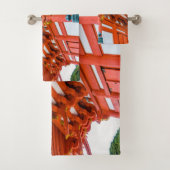 塔のボトムアップの視点、宮島 バスタオルセット (インサイチュ)