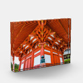 塔のボトムアップの視点、宮島 フォトブロック (左)