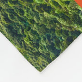 塔のボトムアップの視点、宮島 フリースブランケット (角)