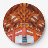 塔のボトムアップの視点、宮島 ペーパープレート (正面)