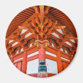 塔のボトムアップの視点、宮島 マグネット (正面)