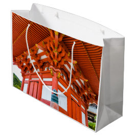 塔のボトムアップの視点、宮島 ラージペーパーバッグ