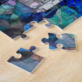 塔の多いおとぎ話の城 ジグソーパズル (側面)