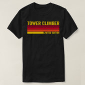 塔の登山者 Tシャツ (デザイン正面)