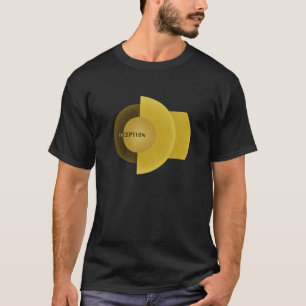 塗られた暗いTシャツ Tシャツ
