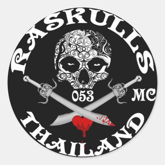 塗りつぶしシールテンプレート ラウンドシール (正面)