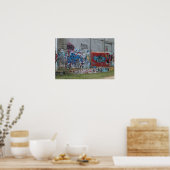 塗り壁 ポスター (キッチン)