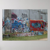 塗り壁 ポスター (正面)