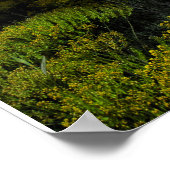 塗り潰された日没 ポスター (角)